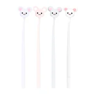 Długopisy - Długopis żelowy niebieski STRIGO seria Myszki - miniaturka - grafika 1