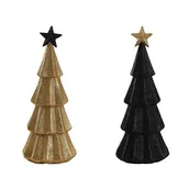 Ozdoby bożonarodzeniowe - Figurka flokowana Choinka 19 cm - miniaturka - grafika 1