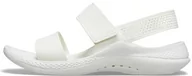 Sandały damskie - Crocs Sandały damskie LiteRide 360, Almost White, 39 eu - miniaturka - grafika 1