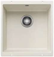 Zlewozmywaki - Zlewozmywak Blanco ROTAN 400-U z korkiem manualnym delikatny biały 527 145 - miniaturka - grafika 1