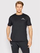 Koszulki sportowe męskie - Under Armour Koszulka techniczna Ua Rush Energy 1366138 Czarny Loose Fit - miniaturka - grafika 1