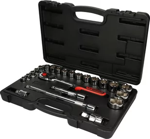 KS TOOLS CHROMEplus Zestaw podw. kluczy nasadowych,23-szt, 1/2" - Zestawy narzędziowe - miniaturka - grafika 1