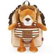 Plecaki - Plecak z maskotką dla przedszkolaka Perletti Lew - miniaturka - grafika 1