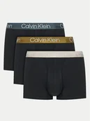 Majtki męskie - Calvin Klein Underwear Komplet 3 par bokserek 000NB2970A Czarny - miniaturka - grafika 1