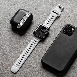 Pasek do APPLE WATCH 4 / 5 / 6 / 7 / 8 / SE / ULTRA (42 / 44 / 45 / 49 MM) Tech-Protect Iconband Line limonkowe - Akcesoria do smartwatchy - miniaturka - grafika 2