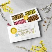Zestawy upominkowe - Migdałowy box Wielkanocny: Wielkanocne Jajeczka! - miniaturka - grafika 1