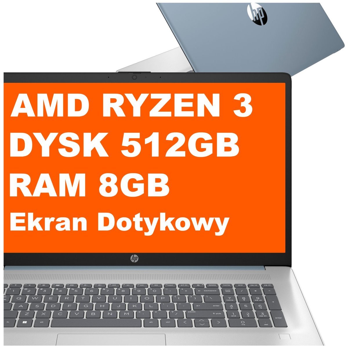 HP 17-cp2332ds / BK8H5UA / Ryzen 3 / 8GB / 512GB / AMD Radeon / 17,3