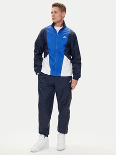 Nike Dres Club HJ1985 Granatowy Relaxed Fit - Dresy męskie - miniaturka - grafika 1