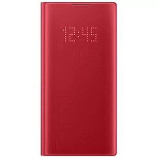 Samsung Etui Led View Cover Galaxy Note 10 Czerwony EF-NN970PREGWW - Etui i futerały do telefonów - miniaturka - grafika 1