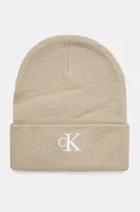 Czapki męskie - Calvin Klein Jeans czapka kolor szary  K50K512145 - miniaturka - grafika 1