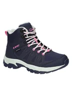 Buty trekkingowe damskie - Hi-Tec Botki trekkingowe "Raven" w kolorze granatowym - miniaturka - grafika 1