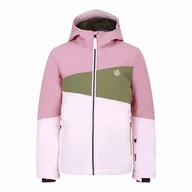 Kurtki i płaszcze dla chłopców - Dziecięca kurtka zimowa Dare 2b Steazy II Jacket Rozmiar dziecięcy: 110-116 / Kolor: różowy/zielony - miniaturka - grafika 1