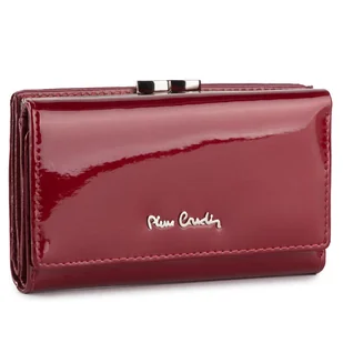 Duży Portfel Damski Pierre Cardin 05 LINE 108 Bordowy - Portfele - miniaturka - grafika 1