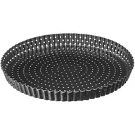 Formy do ciast - 5five Simple Smart Forma do pieczenia tarty quiche 28 cm metalowa 146644 - miniaturka - grafika 1