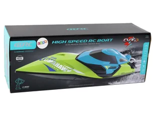 Motorówka R/C 2,4G Światła 30 km/h Niebieska - Akcesoria i części modelarskie - miniaturka - grafika 7