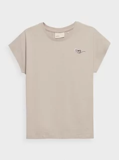 Koszulki i topy damskie - Damska koszulka z nadrukiem OUTHORN TSD622 - Outhorn - grafika 1