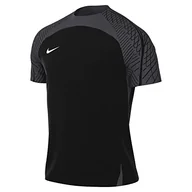 Koszulki i topy damskie - Nike Krótki rękaw Soccer Top M Nk Df Strk23 Top Ss, czarny/antracyt/biały, DR2276-010, M - miniaturka - grafika 1