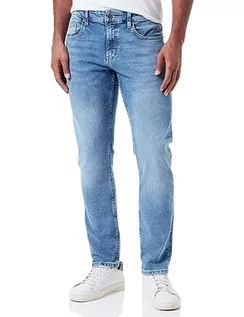 Spodenki męskie - Q/S by s.Oliver Męskie spodnie jeansowe, Rick Slim Fit Blue 32, niebieski, 32 - grafika 1