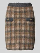 Spódnice - Spódnica o długości do kolan z dzianiny z mieszanki wełny model ‘Kanda’ - miniaturka - grafika 1