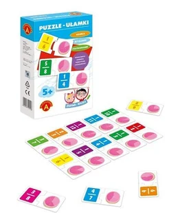 Alexander  Puzzle Ułamki - Puzzle - miniaturka - grafika 1