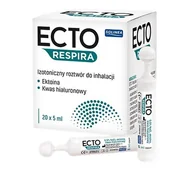 Przeziębienie i grypa - Ecto Respira Roztwór Do Inhalacji 20 Ampułek po 5 ml - miniaturka - grafika 1