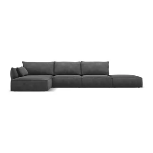 Szary narożnik (lewostronny) Vanda – Mazzini Sofas - Narożniki - miniaturka - grafika 1