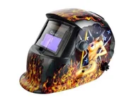 Akcesoria spawalnicze - GEKO Maska spawalnicza samościemniająca PROFI FLAME G01877 - miniaturka - grafika 1