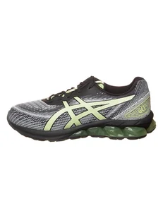asics Sneakersy "Quantum 180 VII" w kolorze czarno-zielonym - Trampki męskie - miniaturka - grafika 1