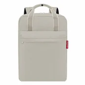Plecaki - reisenthel Allday Plecak 39 cm komora na laptopa herringbone sand - miniaturka - grafika 1