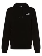 Bluzy damskie - Puma - Damska bluza z kapturem, czarny - miniaturka - grafika 1
