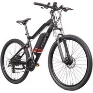 Rowery elektryczne - Rower elektryczny INDIANA E-MTB 3.0 M18 27.5 cala męski Czarno-czerwony - miniaturka - grafika 1