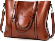 Torebki damskie - Torebka damska, Torba na ramię, Duży Shopper, Torebka ze skóry syntetycznej, Torebka na ramię, Torebki Retoo - miniaturka - grafika 1