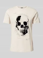 Koszulki męskie - T-shirt z nadrukowanym motywem - miniaturka - grafika 1