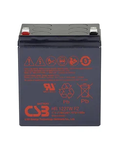 csb Akumulator HR1227WF2 27W@15min 6.5Ah 3-5lat - Baterie do zasilaczy awaryjnych UPS - miniaturka - grafika 1