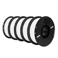 Filamenty i akcesoria do drukarek 3D - filament do druku 3D, średnica 1,75 mm, wiele opcji kolorystycznych, PETG White - miniaturka - grafika 1