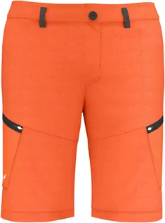 Spodnie sportowe męskie - Spodenki Salewa LAVAREDO HEMP M CARGO SHORTS. - red orange - grafika 1