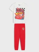 Piżamy chłopięce - Sinsay - Piżama dwuczęściowa Cars - biały - miniaturka - grafika 1