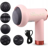 Masażery - Slimovit Antycellulitowe Urządzenie do Masażu - Bezprzewodowe, Różowe - miniaturka - grafika 1