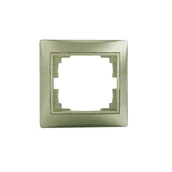 Klawisze i ramki - KANLUX Ramka pojedyńcza pozioma DOMO 01-1460-050 sz 25057 - miniaturka - grafika 1