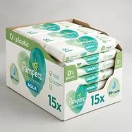 Chusteczki nawilżane - Pampers Harmonie chusteczki nawilżane 15x48 szt - miniaturka - grafika 1