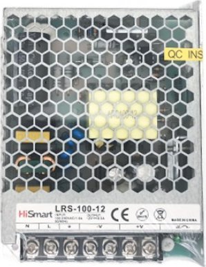 Zasilacz Hismart Zasilający źródło 12V, 8.5A, 100W LRS-100-12