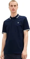Koszulki męskie - TOM TAILOR Denim Męska koszulka polo, 1036386, 10668-Sky Captain Blue, S, 10668 - Sky Captain Blue, S - miniaturka - grafika 1