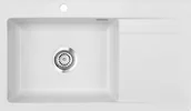 Zlewozmywaki - SystemCeram STEMA 86SL | komora LEWA | SATIN 20 (50110120) - miniaturka - grafika 1