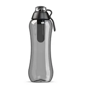 Butelki filtrujące - Butelka filtrująca Dafi SOFT 0,5 l czarna barwiona z filtrem węglowym - miniaturka - grafika 1