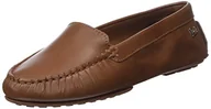 Koszulki i topy damskie - Tommy Hilfiger Damska koszulka Essential Chic mocassin Driver, Zimowy koniak, 40 EU - miniaturka - grafika 1