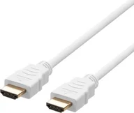 Kable komputerowe i do monitorów - Kabel Deltaco Ultra High Speed HDMI kabelis DELTACO ARC, QMS, 8K in 60Hz, 4K UHD in 120Hz, 3m, baltas / HU-30A-R - miniaturka - grafika 1
