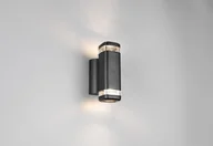 Lampy ogrodowe - Barcelos kinkiet zewnętrzny 2xGU10 czarny R26446232 - miniaturka - grafika 1