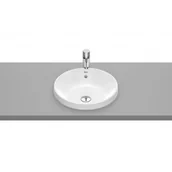 Umywalki - Roca A3270Y3S00 GAP Umywalka blatowa okr$177g$178a 39 cm z przelewem Supraglaze$179 - miniaturka - grafika 1