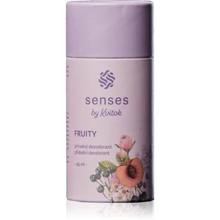 Kvitok Solid Dezodorant SENSES - Owocowy, 42ml - Dezodoranty i antyperspiranty unisex - miniaturka - grafika 1