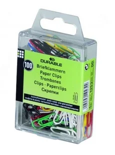 DURABLE Spinacze kolorowe 26mm 100 szt. 1253-00 - Spinacze i klipsy do papieru - miniaturka - grafika 3